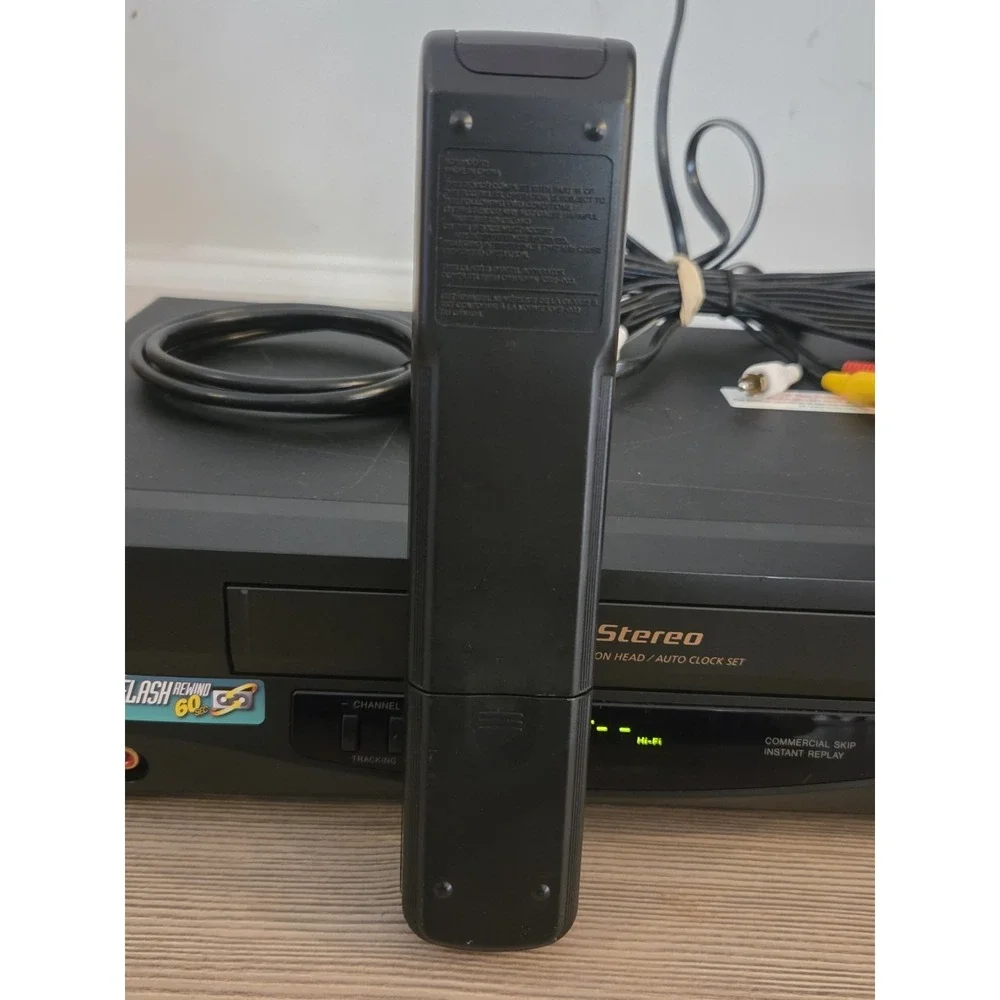 Sony SLV-N55 Hi-Fi Stereo VHS VCR Video Cassette Recorder /w Remote Tested *Read